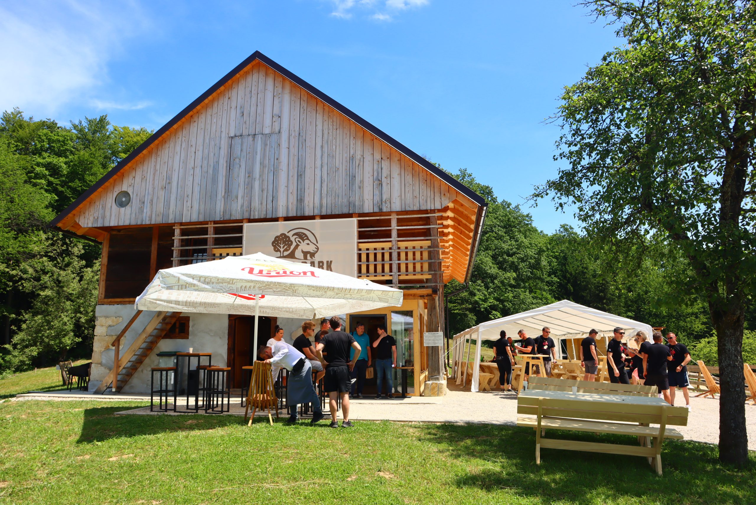 Team building event at Goat Park Kozje